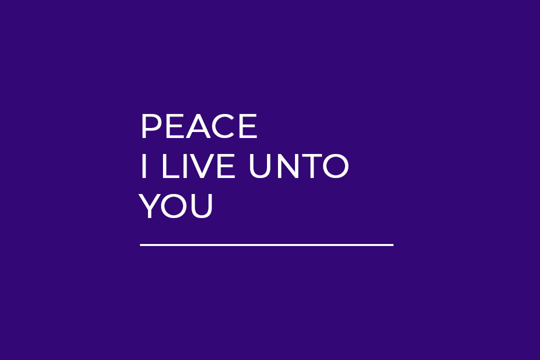 Peace I leave With You - Pst. Matthew Mwambia
